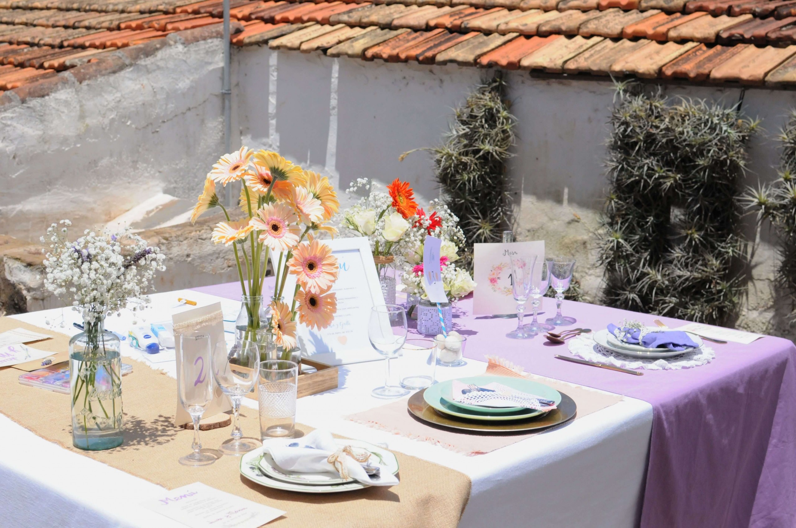 alquileres y eventos el sitio decoracion y mesa para almuerzo